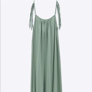 Zara tied dream dress